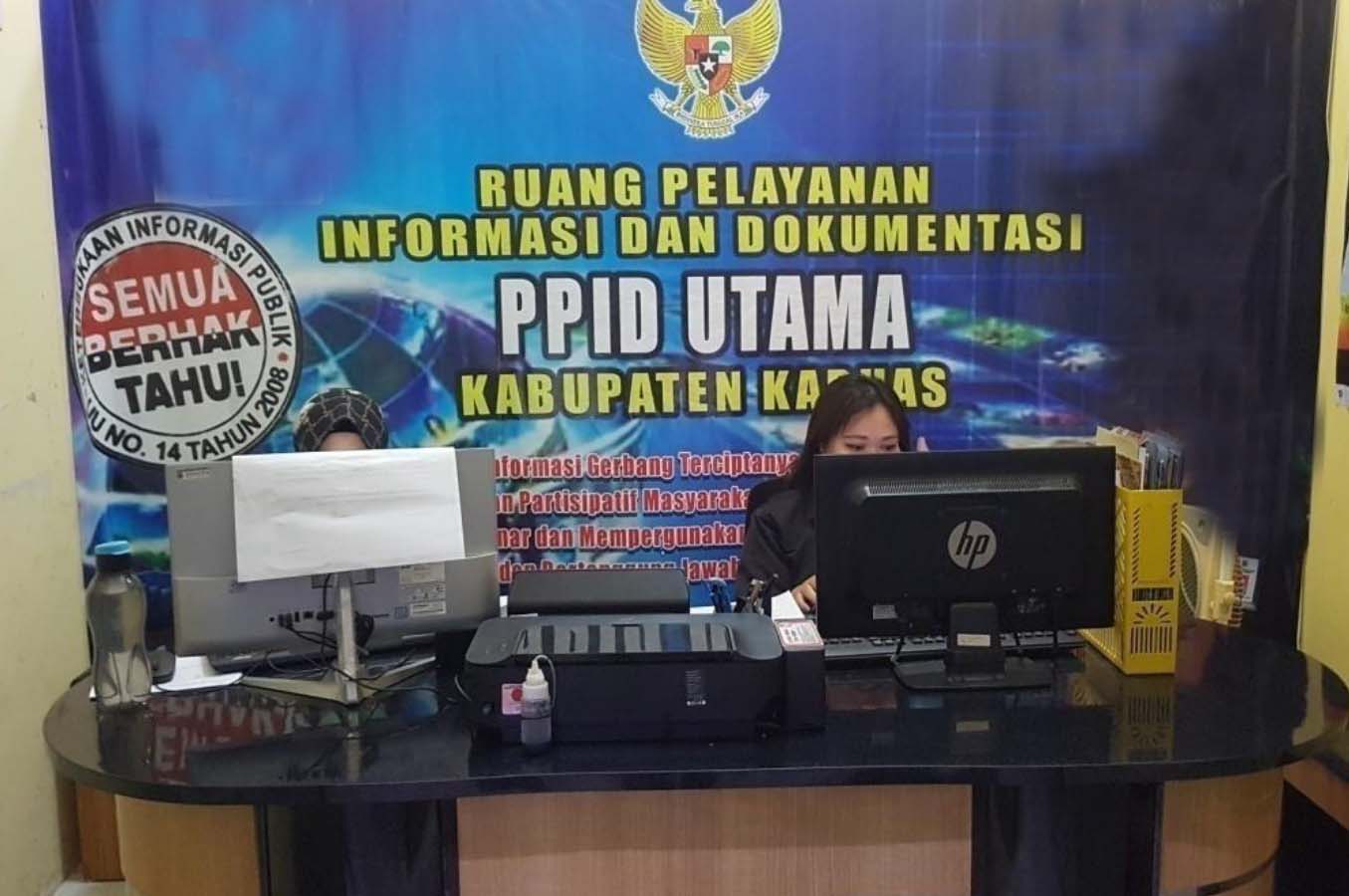 Ruang Layanan Permintaan Informasi PPID Utama